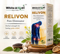 White Angel RELIVON Ayurvedic Pain Relief Oil 100ml | Herbal Pain Eliminator for Joint, Knee, Back & Muscle Pain