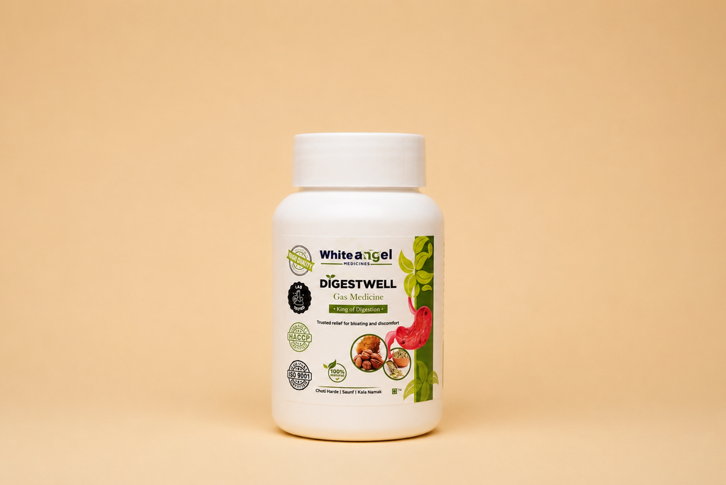 Digestwell Herbal Digestive Powder | Natural Ayurvedic Digestive Support for Gas, Bloating & Indigestion |